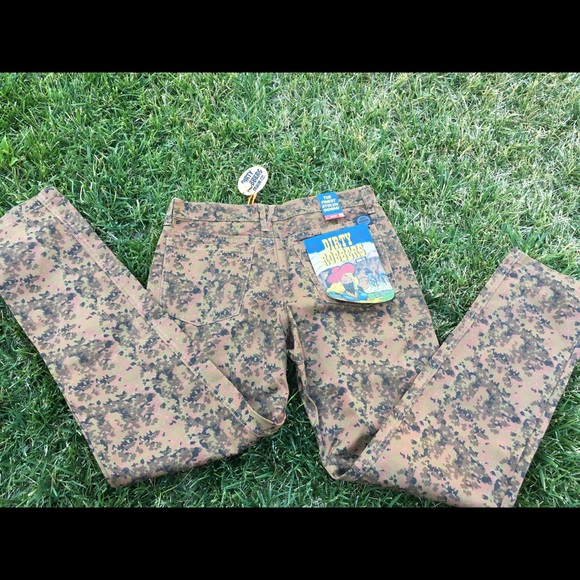 NWT swag hipster Bang! Dirty robbers camo pants - Picture 2 of 6
